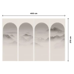 Outlet Papier peint panoramique XL GUILHEM 400 x 270 cm - 4MURS Papiers Peints Panoramiques|Papiers Peints
