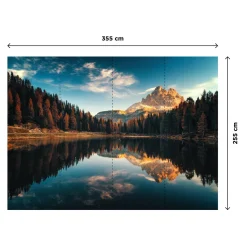 Discount Papier peint panoramique XL PAISA 355 x 255 cm - 4MURS Papiers Peints Panoramiques|Papiers Peints