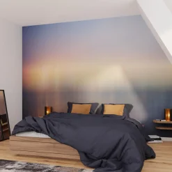Best Papier peint panoramique XL LUTIME 400 x 270 cm gris bleuté - 4MURS Papiers Peints Panoramiques|Papiers Peints