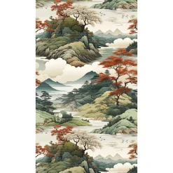 Outlet Papier peint panoramique L NISHINO 159 x 280 cm - 4MURS Papiers Peints Panoramiques|Papiers Peints