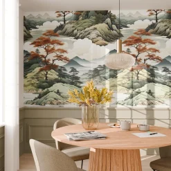 Outlet Papier peint panoramique L NISHINO 159 x 280 cm - 4MURS Papiers Peints Panoramiques|Papiers Peints