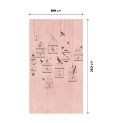 Outlet Papier peint panoramique L CANDICE 159 x 280 cm - 4MURS Papiers Peints Panoramiques|Papiers Peints