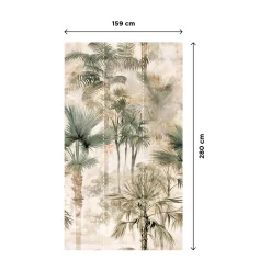 Sale Papier peint panoramique L WATAMU 159 x 280 cm - 4MURS Papiers Peints Panoramiques|Papiers Peints
