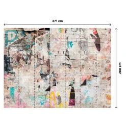 New Papier peint panoramique XL MAXHIM 371 x 280 cm - 4MURS Papiers Peints Panoramiques|Papiers Peints