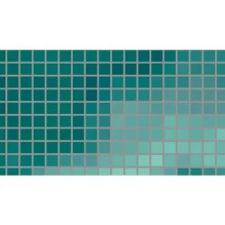 Fashion Papier peint panoramique XL MOSAICO 400 x 270 cm vert bouteille Papiers Peints Panoramiques|Papiers Peints