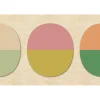 Clearance Papier peint panoramique XL OVALINE 400 x 270 cm rose bonbon et vert pistache Papiers Peints Panoramiques|Papiers Peints