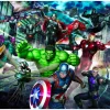 Outlet Papier peint panoramique XL MARVEL AVENGERS 300 x 280 cm - 4MURS Enfant Décors Panoramiques Enfant|Papiers Peints Enfant