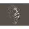 Online Papier peint panoramique XL MADONNE 350 x 255 cm anthracite - 4MURS Papiers Peints Panoramiques|Papiers Peints