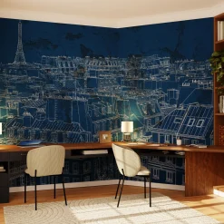 Sale Papier peint panoramique XL MARCEAU 400 x 270 cm - 4MURS Papiers Peints Panoramiques|Papiers Peints
