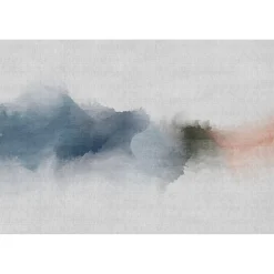 Discount Papier peint panoramique XL INKY 400 x 270 cm bleu ciel et rouge orangé Papiers Peints Panoramiques|Papiers Peints