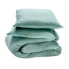 Discount Parure de lit en gaze de coton ANOKIAS amande 240 x 220 cm - 4MURS Linge De Maison