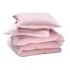 Clearance Parure de lit en gaze de coton ANOKIAS rose 140 x 200 cm - 4MURS Enfant Textile De Maison Enfant|Linge De Maison