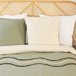 Sale Parure de lit en toile de coton LINEA multicolore 240 x 220 cm - 4MURS Linge De Maison