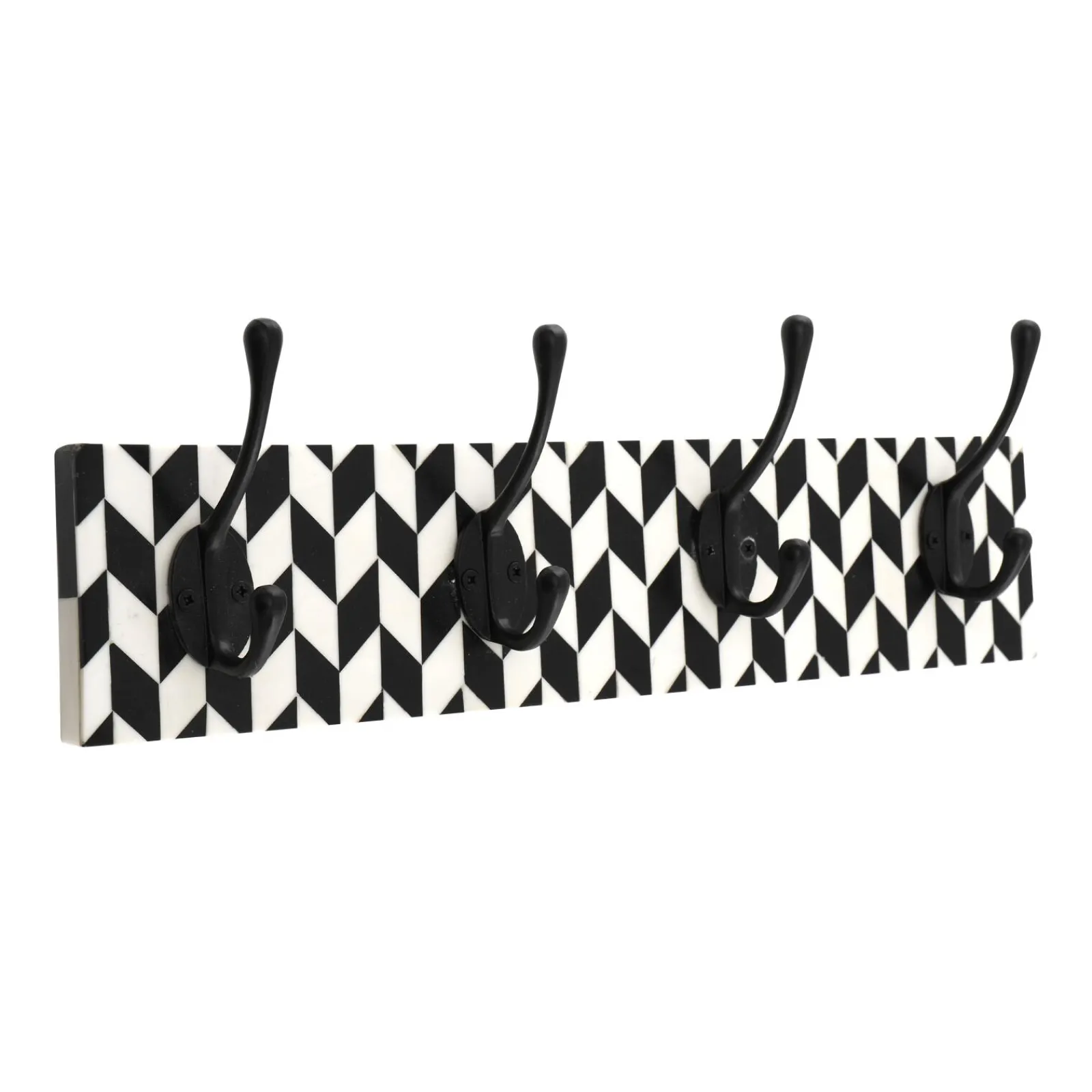 Outlet Patère COCO coloris noir et blanc - 4MURS Rangements