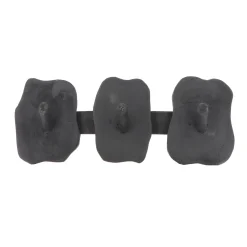 Sale Patère EBENE coloris noir hauteur 20 cm - 4MURS Rangements