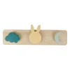Best Patère LAPIN coloris beige - 4MURS Enfant Déco Enfant|Déco Murale Enfant