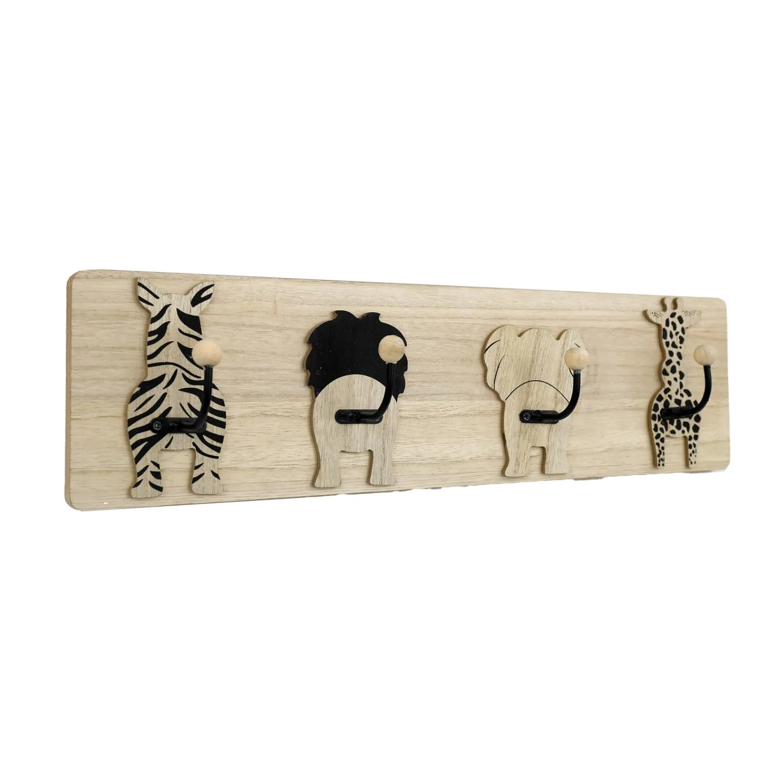 Online Patère SAFARI coloris beige - 4MURS Enfant Déco Enfant|Déco Murale Enfant