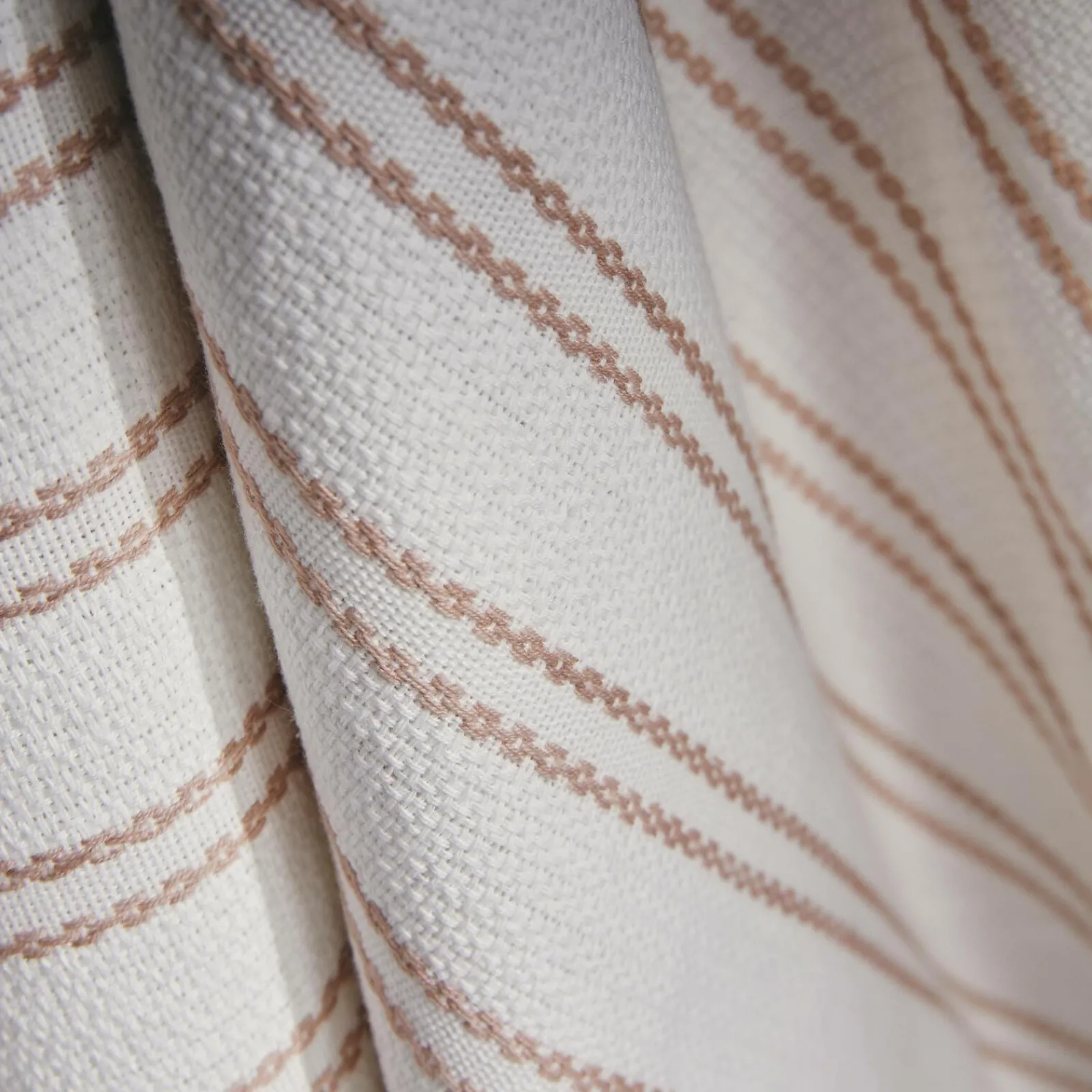 New Plaid coton MINDY coloris beige rosé - 4MURS Enfant Textile De Maison Enfant|Plaids