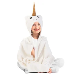 Outlet Plaid JOLLY coloris blanc - 4MURS Enfant Textile De Maison Enfant|Plaids