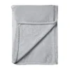 Outlet Plaid polaire TILLIE coloris gris perle - 4MURS Plaids