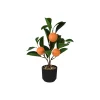 Outlet Plante artificielle ORANGER coloris Vert, noir, orange - 4MURS Déco Végétale