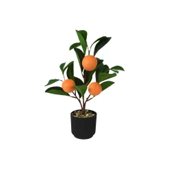 Outlet Plante artificielle ORANGER coloris Vert, noir, orange - 4MURS Déco Végétale