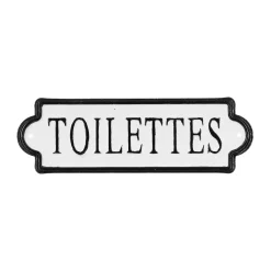 Online Plaque métal ROOM SIGNS coloris noir - 4MURS Objets Muraux