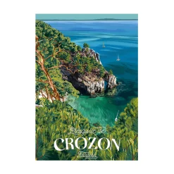 Hot Affiche CROZON 30 x 40 cm - 4MURS Tableaux Et Affiches