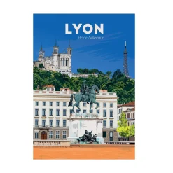 Online Affiche LYON 30 x 40 cm - 4MURS Tableaux Et Affiches