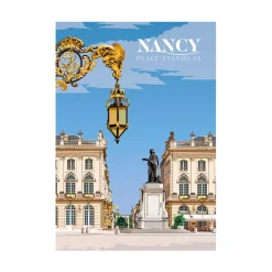 Discount Affiche NANCY 30 x 40 cm - 4MURS Tableaux Et Affiches