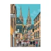 Fashion Affiche QUIMPER 30 x 40 cm - 4MURS Tableaux Et Affiches