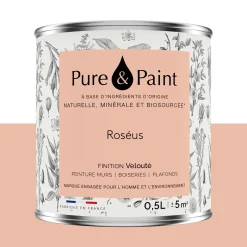 Sale Peinture Peinture Roseus 0,5 L - 4MURS Peintures