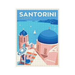 Online Puzzle SANTORINI - 4MURS Jeux Et Diy