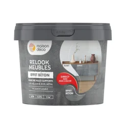 New Peinture Peinture effet béton Satiné 0,38 L Peintures