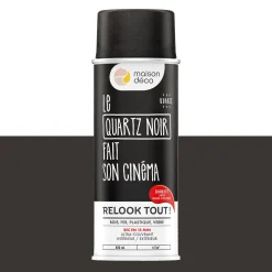 Discount Peinture Bombe de peinture quartz noir Satiné 0,4 L Peintures