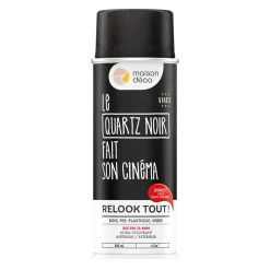Discount Peinture Bombe de peinture quartz noir Satiné 0,4 L Peintures