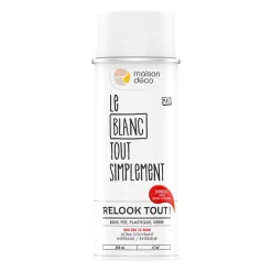 Outlet Peinture Bombe de peinture blanc Satiné 0,4 L Peintures