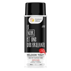 New Peinture Peinture noir Brillant 0,4 L - 4MURS Peintures