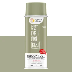 Hot Peinture Bombe de peinture kaki Satiné 0,4 L Peintures