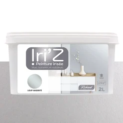 Best Peinture IRIZ Peinture loup argenté Brillant 2 L - 4MURS Peintures