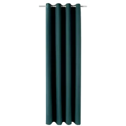 Hot Rideau 100% occultant MANN bleu pétrole 140 x 260 cm - 4MURS Rideaux