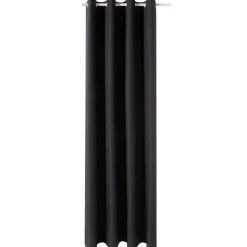 Sale Rideau 100% occultant MANN coloris noir 140 x 260 cm - 4MURS Rideaux