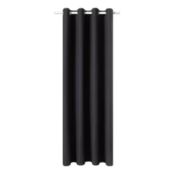 Sale Rideau 100% occultant MANN coloris noir 140 x 180 cm - 4MURS Rideaux