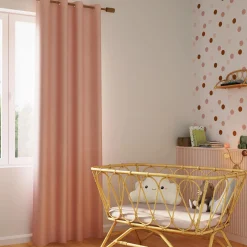 Fashion Rideau 100% occultant MANN coloris blush 140 x 260 cm - 4MURS Enfant Textile De Maison Enfant|Rideaux