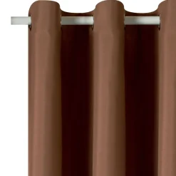 New Rideau 100% occultant MANN coloris havane 140 x 260 cm - 4MURS Rideaux