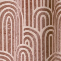 Sale Rideau AGATE coloris rose pâle 135 x 240 cm - 4MURS Rideaux