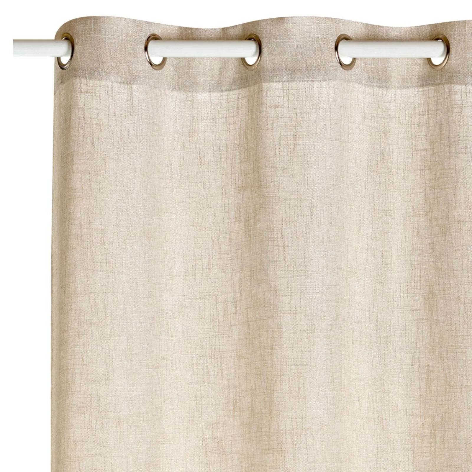 Clearance Rideau ALAN coloris naturel 140 x 260 cm - 4MURS Rideaux
