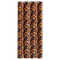 New Rideau ALTU coloris ambre 135 x 260 cm - 4MURS Rideaux