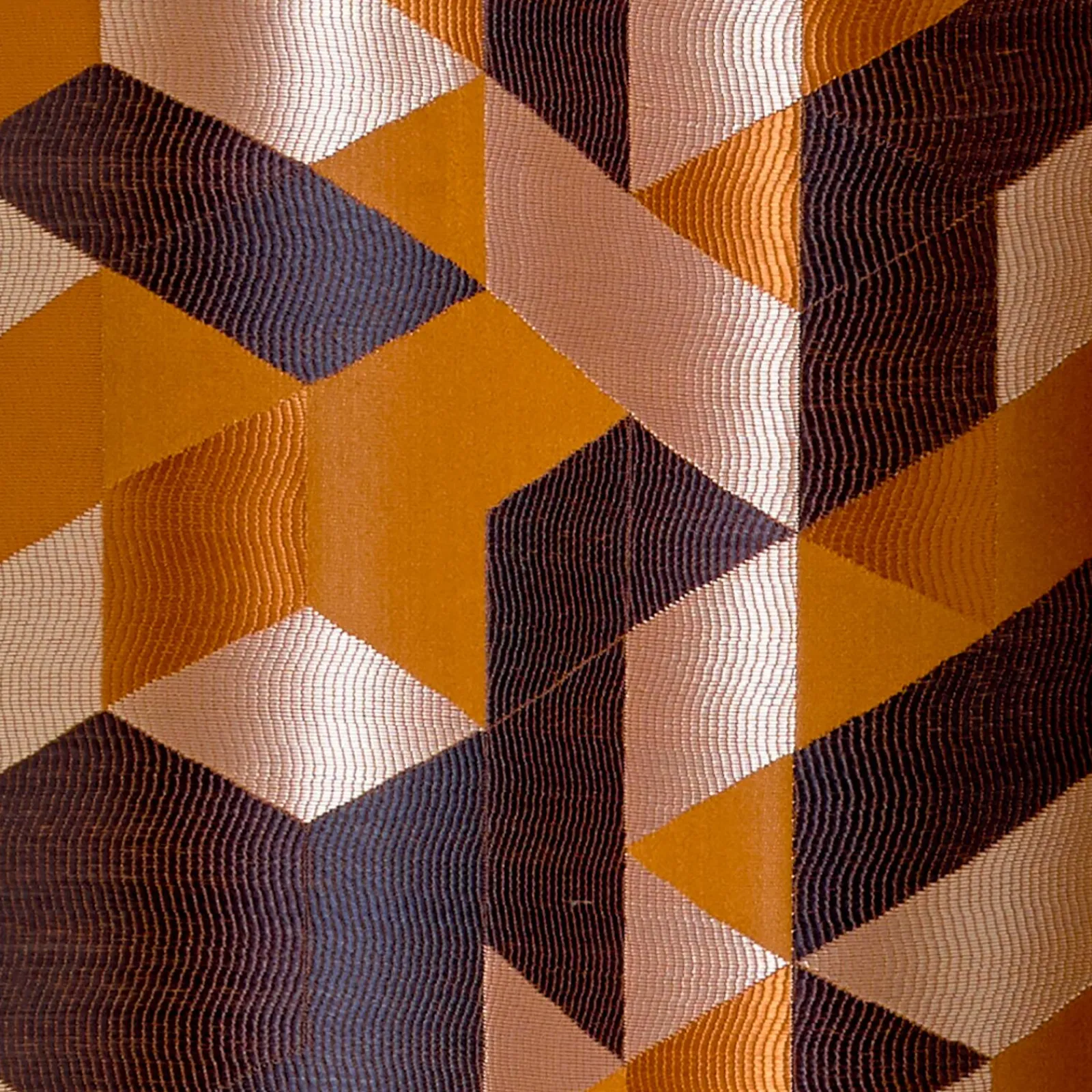 New Rideau ALTU coloris ambre 135 x 260 cm - 4MURS Rideaux