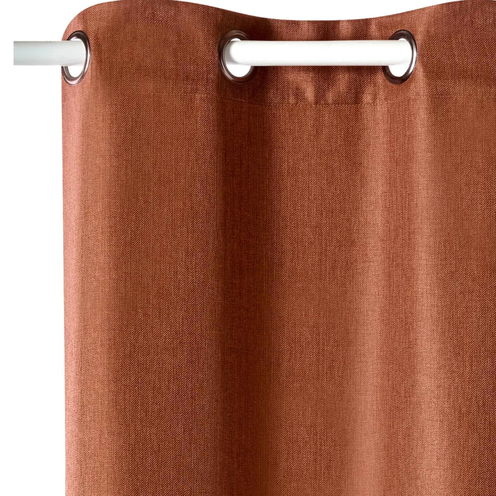 Discount Rideau AMSTERDAM coloris caramel 145 x 240 cm - 4MURS Rideaux